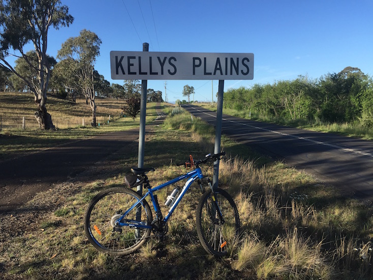 Cycling – Armidale to Kellys Plains loop